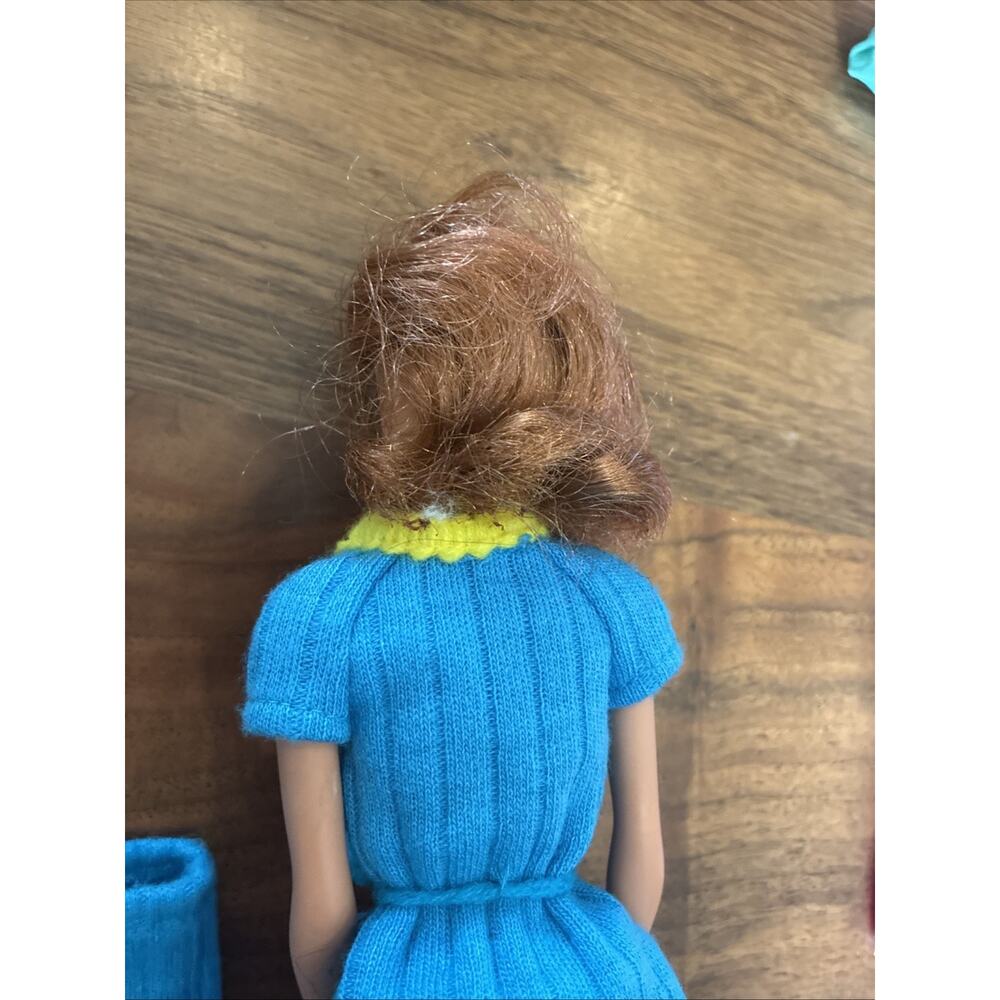 1967 Walking Jamie Barbie Doll Dress/Outfit, Sears Exclusive Japan Titian Red - Picture 11 of 14